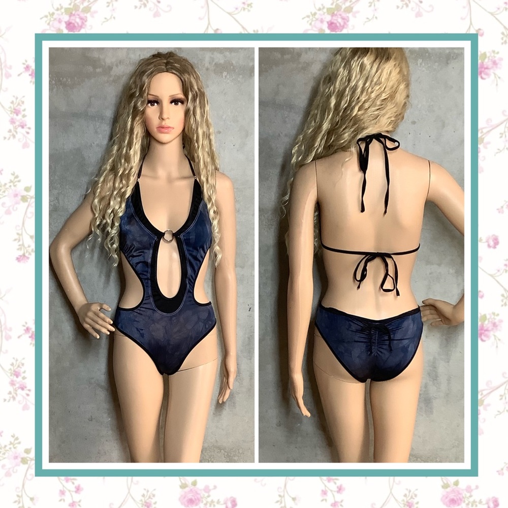 🌺 MONOKINI BIKINI SWIM WEAR BEACH POOL ONE PIECE SEXY DYE PETITE LITTLE MINI